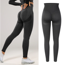 Load image into Gallery viewer, Leggings - Soft Shade Leggings - Yellow-Style 2 - Black-Style 1 / M - stylesbyshauntell
