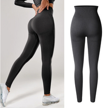 Load image into Gallery viewer, Leggings - Soft Shade Leggings - Blue-Light-Style 2 - Black-Style 2 / L - stylesbyshauntell
