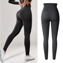 Load image into Gallery viewer, Leggings - Soft Shade Leggings - Yellow-Style 2 - Black-Style 2 / L - stylesbyshauntell
