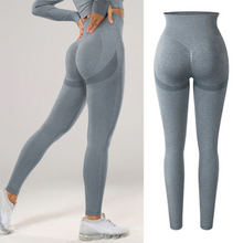 Load image into Gallery viewer, Leggings - Soft Shade Leggings - Gray-Style 2 - Blue-Style 1 / L - stylesbyshauntell
