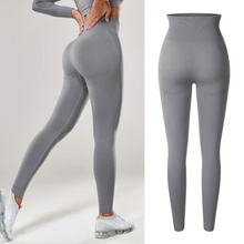 Load image into Gallery viewer, Leggings - Soft Shade Leggings - Blue-Navy-Style 2 - Gray-Style 2 / S - stylesbyshauntell

