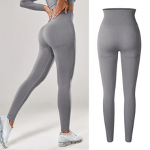 Load image into Gallery viewer, Leggings - Soft Shade Leggings - Yellow-Style 2 - Gray-Style 2 / S - stylesbyshauntell
