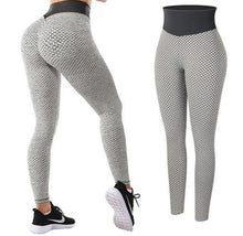 Load image into Gallery viewer, Leggings - Flattering Fit Leggings - Gray - stylesbyshauntell
