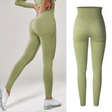Load image into Gallery viewer, Leggings - Soft Shade Leggings - Blue-Navy-Style 2 - Green-Style 2 / L - stylesbyshauntell
