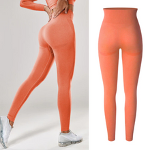 Load image into Gallery viewer, Leggings - Soft Shade Leggings - Yellow-Style 2 - Orange-Style 2 / L - stylesbyshauntell
