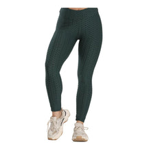 Load image into Gallery viewer, Leggings - Work It Leggings - Ink - Green / XS - stylesbyshauntell
