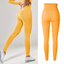 Load image into Gallery viewer, Leggings - Soft Shade Leggings - Blue-Style 1 - Yellow-Style 2 / L - stylesbyshauntell
