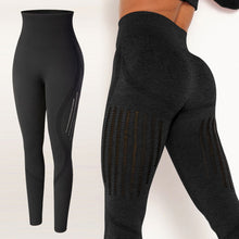 Load image into Gallery viewer, Leggings - Madison Maze Leggings - Black-Style 1 - Black-Style 2 / L - stylesbyshauntell
